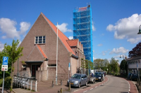 Renovatie kerktoren Kinderdijk